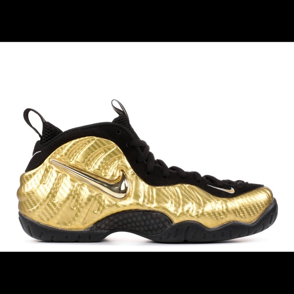 nike gold foams